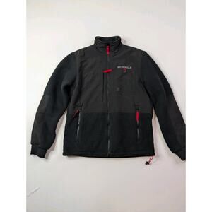 Topo Designs Fleece Jacket Medium Black Subalpine Pockets Full Zip "Ski-doggle'